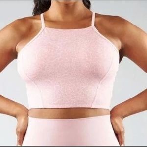 Buffbunny ivy crop - L - Eden Print Pink